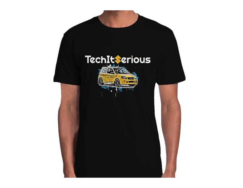 T-Shirt TechItSerious Suzuki (Μαύρο)
