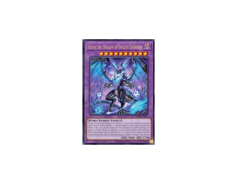 Veidos the Dragon of Endless Darkness (LEDE-EN092) - 1st Edition