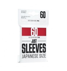 Just Sleeves - Japanese Size Red (60 Sleeves)