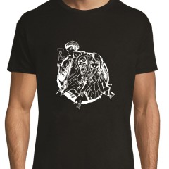 T-Shirt Demigamers Logo (Black/White)