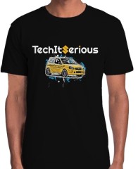 T-Shirt TechItSerious Suzuki (Μαύρο)