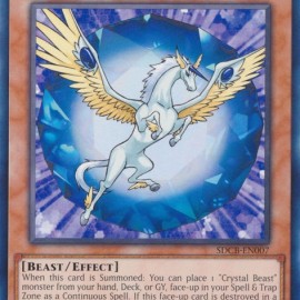 Crystal Beast Sapphire Pegasus (SDCB-EN007) - 1st Edition