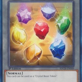 Crystal Beast Token (SDCB-EN049) - 1st Edition