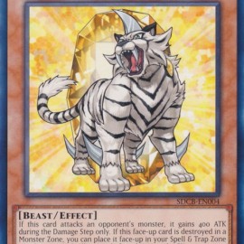 Crystal Beast Topaz Tiger (SDCB-EN004) - 1st Edition