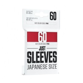 Just Sleeves - Japanese Size Red (60 Sleeves)