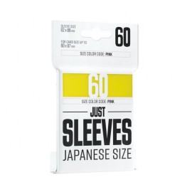 Just Sleeves - Japanese Size Yellow (60 Sleeves)