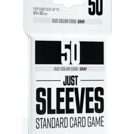 Just Sleeves - Standard Size Black (50 Sleeves)