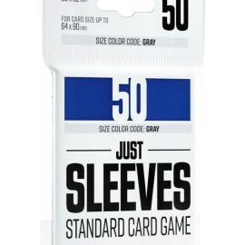 Just Sleeves - Standard Size Blue (50 Sleeves)