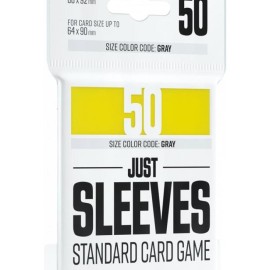 Just Sleeves - Standard Size Yellow (50 Sleeves)