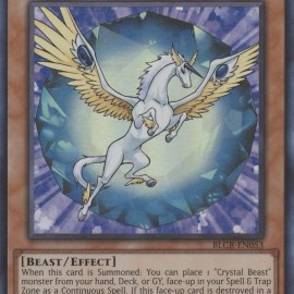 Crystal Beast Sapphire Pegasus (BLCR-EN053) - 1st Edition