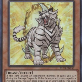 Crystal Beast Topaz Tiger (BLCR-EN050) - 1st Edition