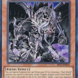 Grapha, Dragon Lord of Dark World (SR13-EN043) - 1st Edition