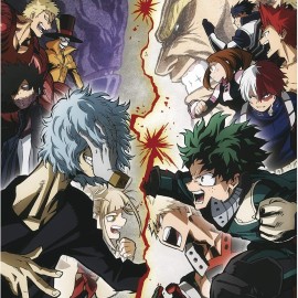 Aφίσα My Hero Academia Heroes vs Vilains (91.5x61 cm)