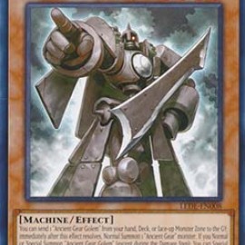 Ancient Gear Commander (LEDE-EN008) - 1st Edition