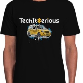 T-Shirt TechItSerious Suzuki (Μαύρο)