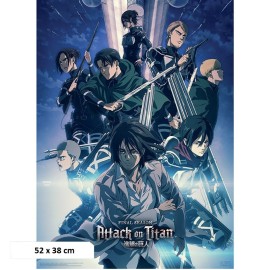 Αφίσα Attack on Titan Season 4 (52x38)